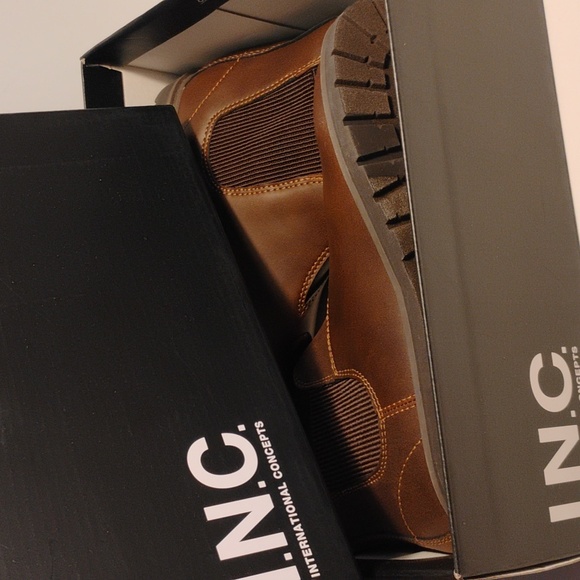 I.N.C. International Concepts Women's Size 4 Brown River Ankle Boots New In Box - Picture 10 of 10